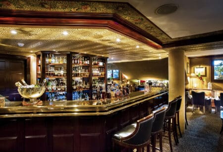 The Encounter at a Luxurious Bar in Geneva