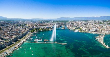 geneve vue lac suisse
